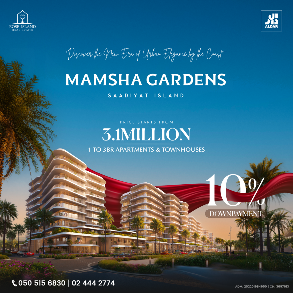 Mamsha Gardens By Aldar