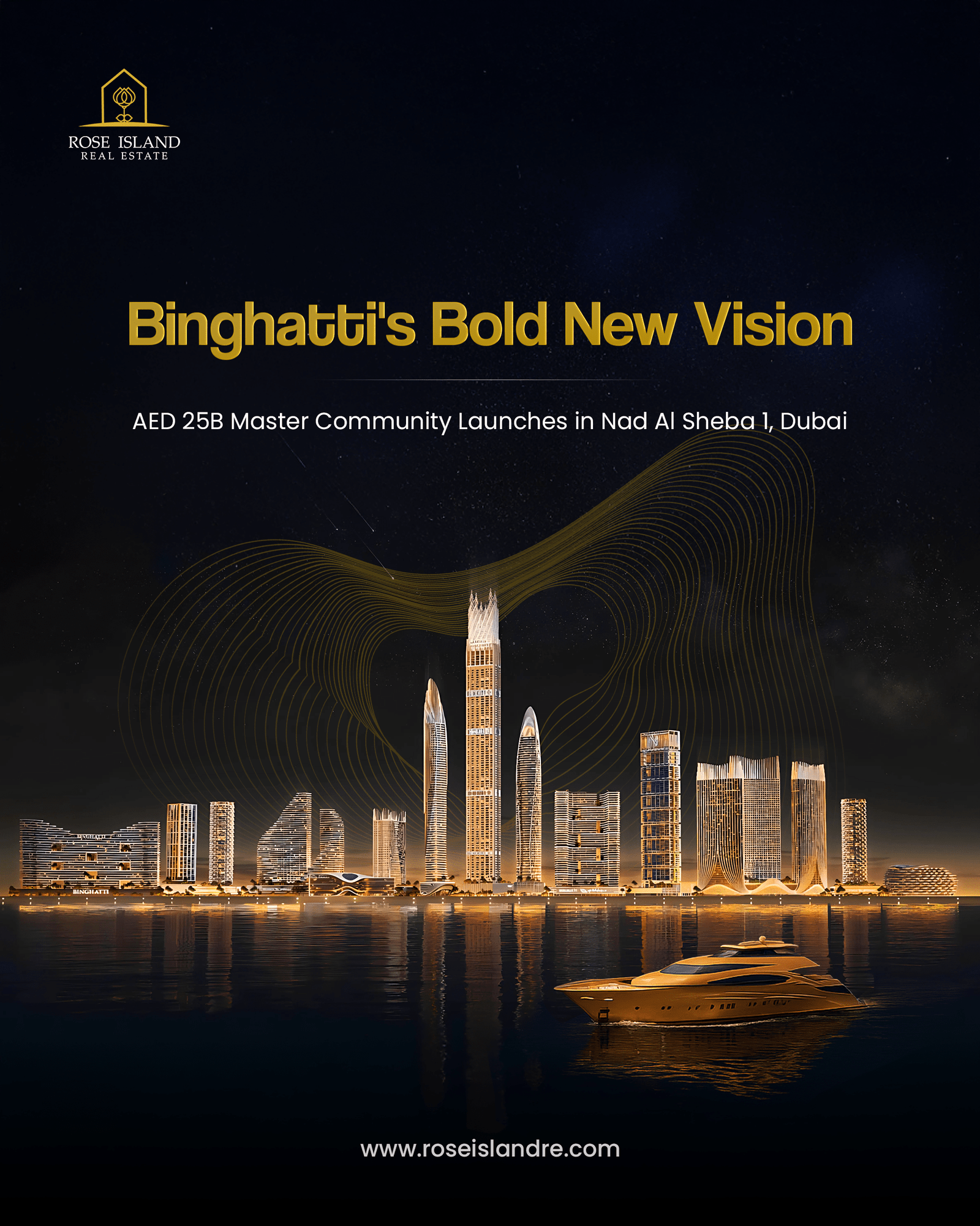 Binghatti Holding Unveils AED 25 Billion Master Planned Community in Dubais Nad Al Sheba 1