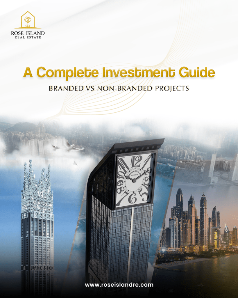 Branded vs. Non-Branded Residences in Dubai: A Complete Guide by Rose Island Real Estate