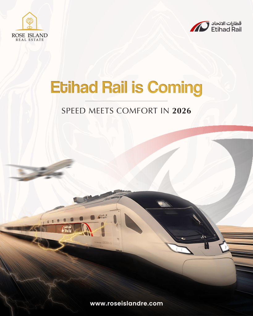 Big News: Etihad Rail Passenger Service Coming in 2026
