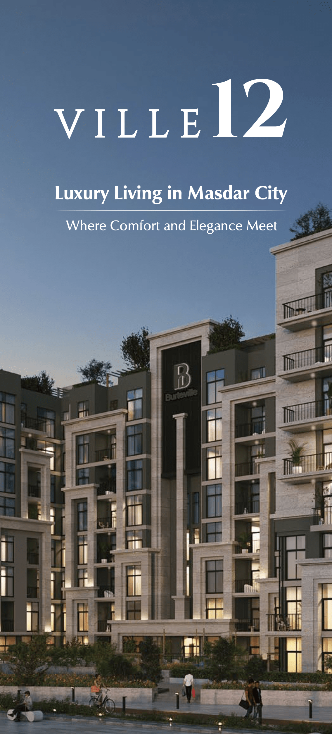 Ville 12 by Burtville Luxury Apartments in Masdar City Abu Dhabi