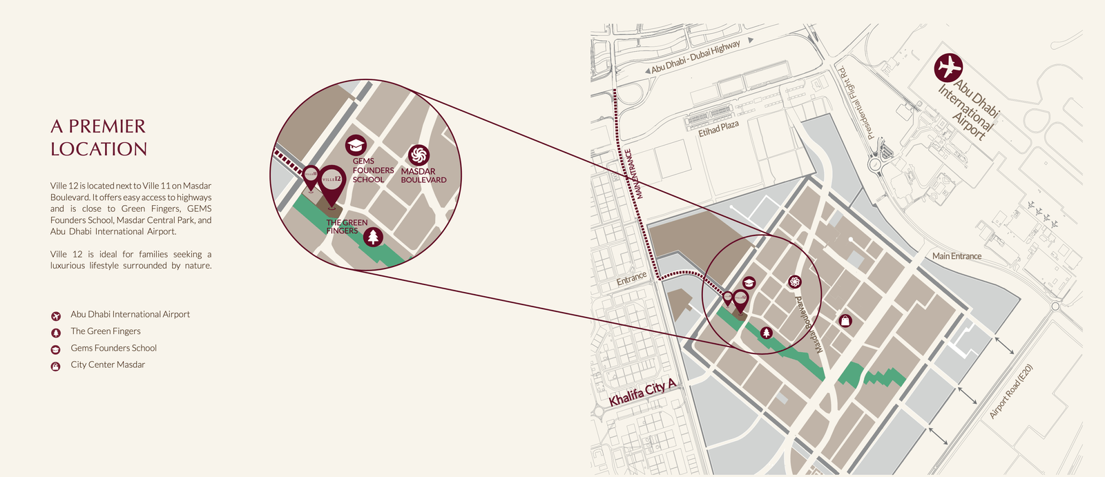 Ville 12 by Burtville Luxury Apartments in Masdar City Abu Dhabi