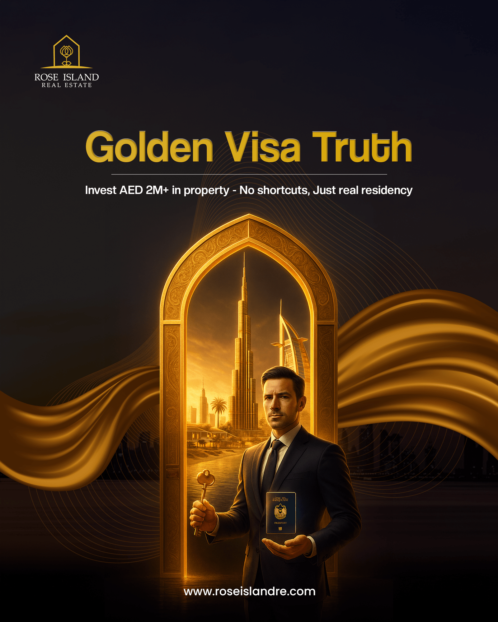 UAE Golden Visa Truth Dubai Property Costs 2025