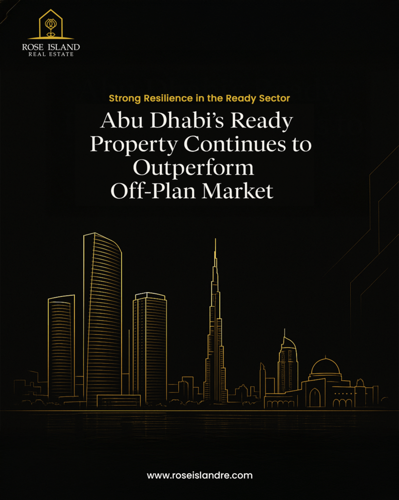 Abu Dhabis Ready Property Continues to Outperform Off Plan Market