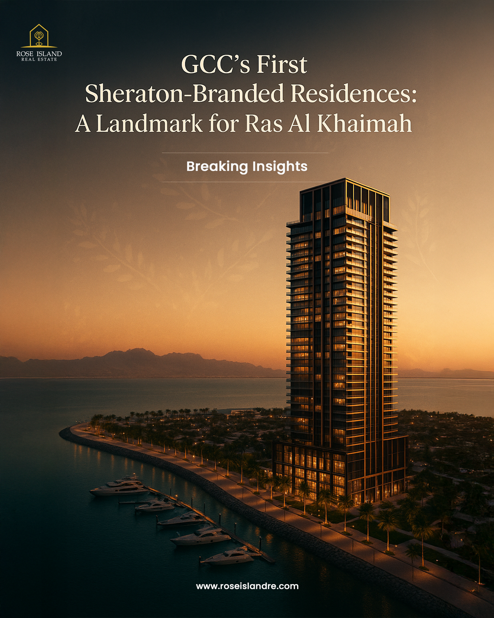 GCCs First Sheraton Branded Residences A Landmark for Ras Al Khaimah